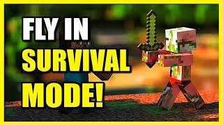 How to Fly in Survival Mode in Minecraft Bedrock (Fast Method)