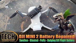 DJI MINI 2 Battery Repaired  Swollen - Bloated - Puffy - Bulging DJI Flight Battery  DJI BATTERIES