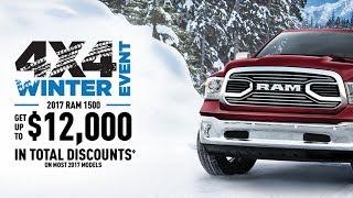 Kingston Dodge 4x4 Winter Event Promotions and Specials: Get up to $12,000 in total discounts