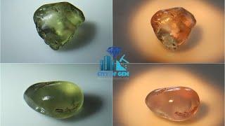 Natural Chrysoberyl Alexandrite and Alexandrite Cats Eye Facet Grade Rough