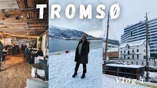 TROMSØ, NORWAY Vlog 1 - winter mountains, fresh fish, arctic circle, roadtrip