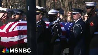 Former President Carter's funeral begins in Georgia