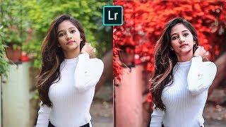 lightroom best photo editing tutorial || amazing red effect on your photos   Light Editz