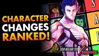 Ranking Character Changes from Shin Megami Tensei V to Vengeance | SMTV Vengeance Tier List