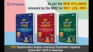 NEET Bull’s-eye | New Release | New Syllabus released by NMC for NEET 2024 | Cengage India