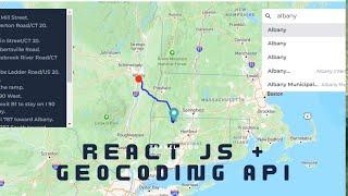 Geocoding with React JS and Mapbox Geocoding API - A beginner's guide to APIS