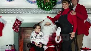 Family friendly things to do this Christmas in San Antonio. Magic show and Santa meet and greet.