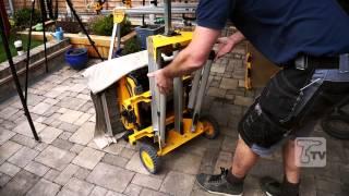 Dewalt DE7400 Heavy Duty Rolling Saw Workstation - a Toolstop DEMO