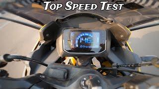 Hero Karizma Xmr 210 Top Speed Test: Finally 150 Touch कर दी  !! Karizma top speed 2023 !!