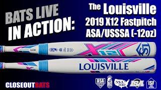 Closeoutbats.com Louisville X12 Fastpitch Bat -12oz (2019)