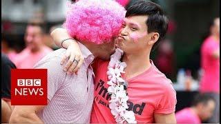 Pink Dot: Singapore's gay rights rally- BBC News