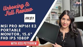 Full Review of the MSI Portable Monitor PRO MP161 E2