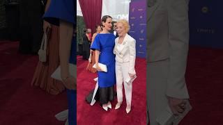 And the award for cutest couple goes to… ️#SarahPaulson #HollandTaylor #EMMYs #shorts