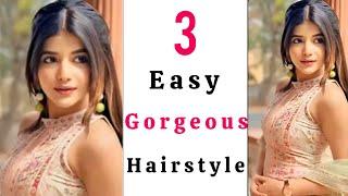 3 Easy Gorgeous Hairstyle | New Hairstyle | Party Hairstyle | Wedding Hairstyle | Quick Hairstyle