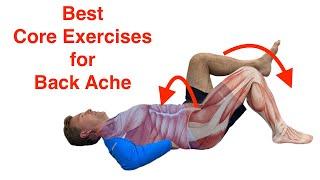 Best Core exercises for Back Ache Without Equipement!