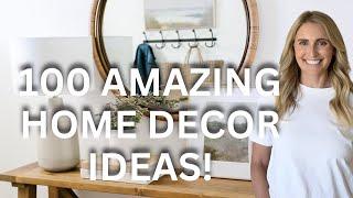 100 HOME DECOR IDEAS 2024 | INTERIOR DESIGNS FOR THE HOME