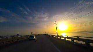 Florida City to Key West scenic drive 4k