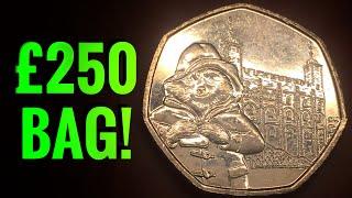 Rare 50p Coin Hunting! (£250) #109