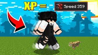 Minecraft၊ ဒါပေမယ့် မင်းရဲ့ XP = မင်းရဲ့အမြန်နှုန်း....