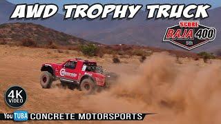 AWD Trophy Truck || Concrete Motorsports || Baja 400 2024 || 4K