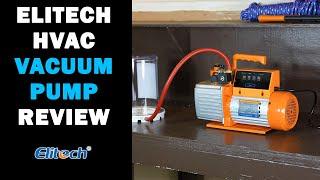 Elitech HVAC Vacuum Pump Review