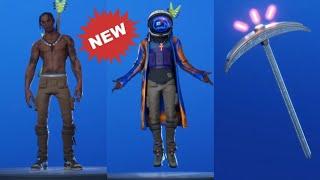 *NEW* TRAVIS SCOTT SKIN, ASTRO JACK SKIN, DIAMOND AXE, GOOSEBUMPS WRAP - Fortnite Item Shop April 21