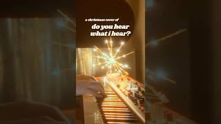 A Christmas cover of “Do You Hear What I Hear” on keyboard #christmascover