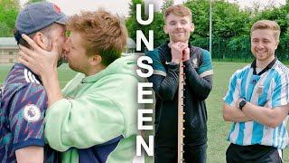 5FT vs 6FT FOOTBALL CHALLENGES | UNSEEN FOOTAGE