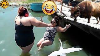 Funny & Hilarious People Life  #4 | TRY NOT TO LAUGH  | Instant Regret Fails Compilation 2025