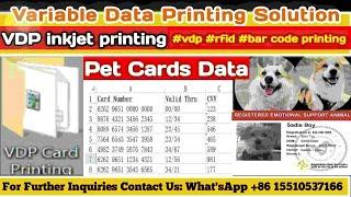 variable data printing | variable data printer | variable data printing software