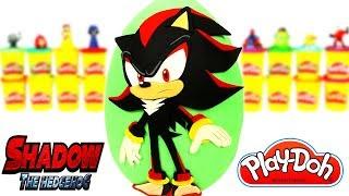 Kirpi Shadow Sürpriz Yumurta Oyun Hamuru Sonic Oyuncakları