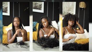 1 hour unbraiding my hair in silence | This is your sign to take those braids out | ASMR