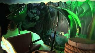 2011 Disneyland Peter Pan's Flight Entrance to Exit POV, Nov 13 HD (1080p)