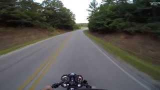 Honda cb750 quick run with new gopro