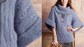 #24 Cowlneck Sweater, Vogue Knitting Fall 2012