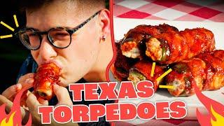 On The Grill | Elliott Makes PHAT Texas Torpedoes | Bussin Eats