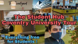 Coventry University Student Hub tour | Everything is free for Students | Went for urgent work at hub