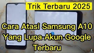 Bypass Frp Samsung A10 atau cara atasi lupa akun google samsung a10 tanpa pc/Komputer terbaru 2024