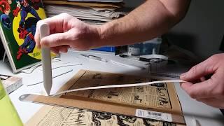 Comic Book Repair/Conservation - Weak Spine & Detached Staple Pt.1