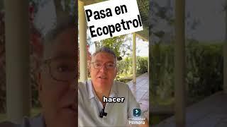 Exministro de Hacienda denuncia lo que ocurre en Ecopetrol