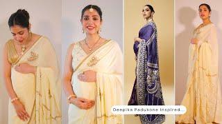 Pregnancy Saree Draping & Styling for Special Occasion