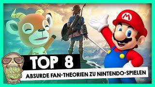 #NerdRanking ABSURDE Fan-Theorien über NINTENDO-SPIELE die vielleicht wahr sind! [Top8]