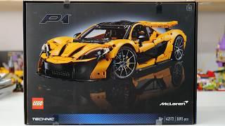 LEGO Technic 42172 McLaren P1 - LEGO Speed Build Review