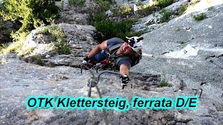 Hohe Wand - OTK Klettersteig, ferrata D/E