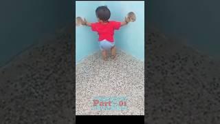 Struggle Of 09 Month Old Little Baby Girl | Struggle Song #struggle #babygirl #shorts #viral #2023