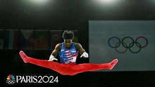 Team USA manages nerves, expectations at men's gymnastics qualifiers | Paris Olympics | NBC Sports