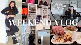 Weekend Recap: What I Eat In A Day, Errands, and Apartment Makeover!