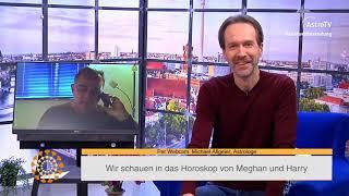 Blick in die Sterne von Meghan Markle und Prinz Harry mit Michael Allgeier auf Astro TV