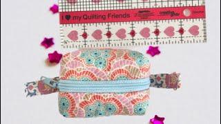 Sew a mini box pouch - Making it Monday project 19 - Lizzy Curtis