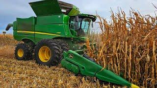 Fighting Mud, Rough Conditions and Ugly Downed Corn!